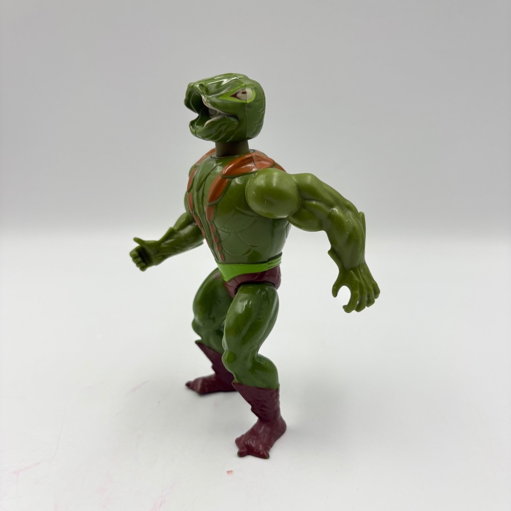 Mattel MOTU Kobra Khan Action Figure 5.5" Green 1983 Vintage Snake Men Good